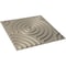 Ekena Millwork 19 5/8in. W x 19 5/8in. H Spiral EnduraWall Decorative 3D Wall Panel Covers 2.67 Sq. Ft. WP20X20SPCSV - alternate 5